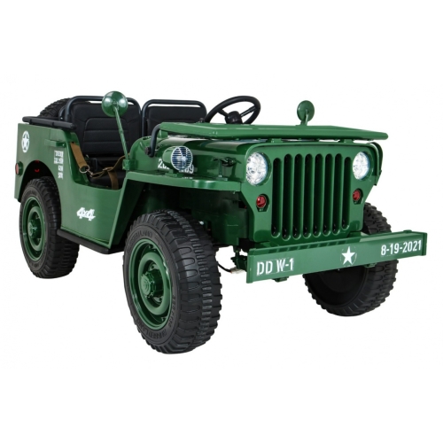 Jeep Wojskowy Retro na Akumulator 4x4 24V JH-101.24V